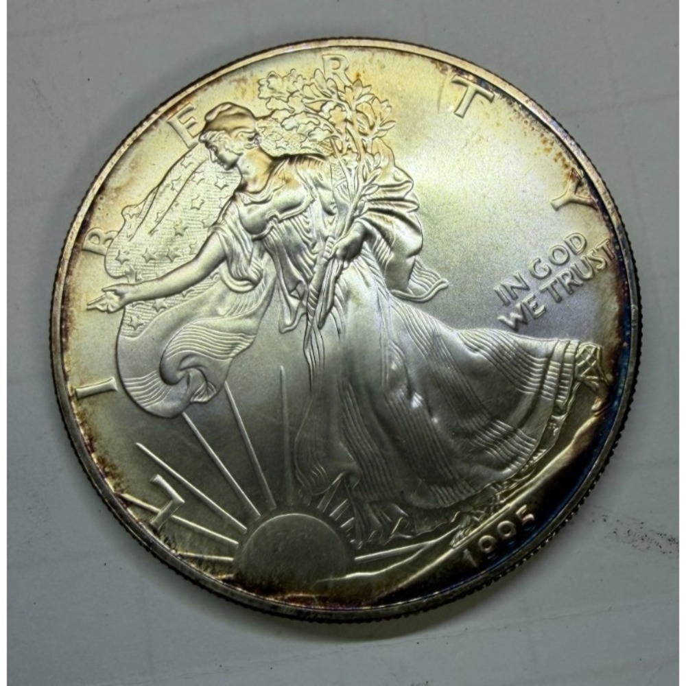 1995 1oz .999 fine silver American Silver Eagle - Picture 2 of 4